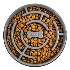 Outward Hound Fun Feeder Gray – Anti-Schling-Napf, grau, L (3-4 Tassen)