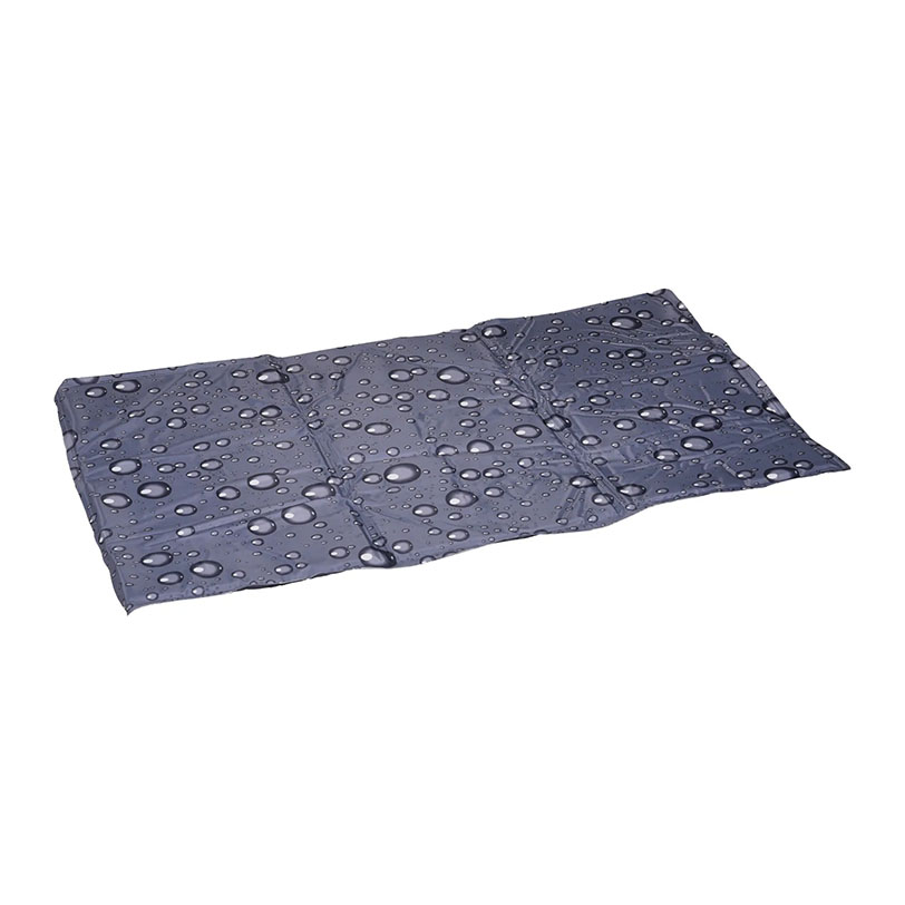 Flamingo Cooling Pad Fresk - Chladící podložka pro psy - bubliny, šedivá - 90 x 50 cm (L)