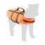 Flamingo Schwimmweste Marinus Orange - Schwimmweste für Hunde