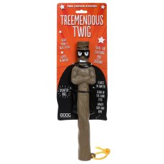 DOOG Stick Family Toys - Treemendous Twig - Apportierspielzeug für Hunde - 28 x 3 cm