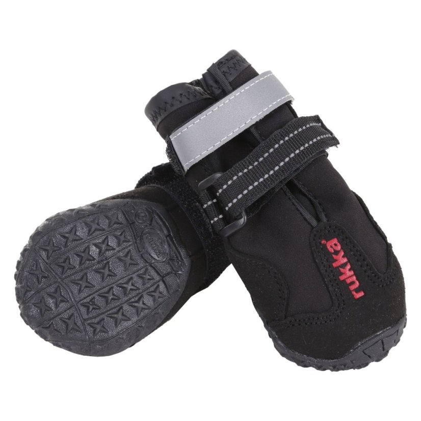 Rukka Pets Proff Boots (2 Stk.) – Hohe Hundeschuhe, Schwarz