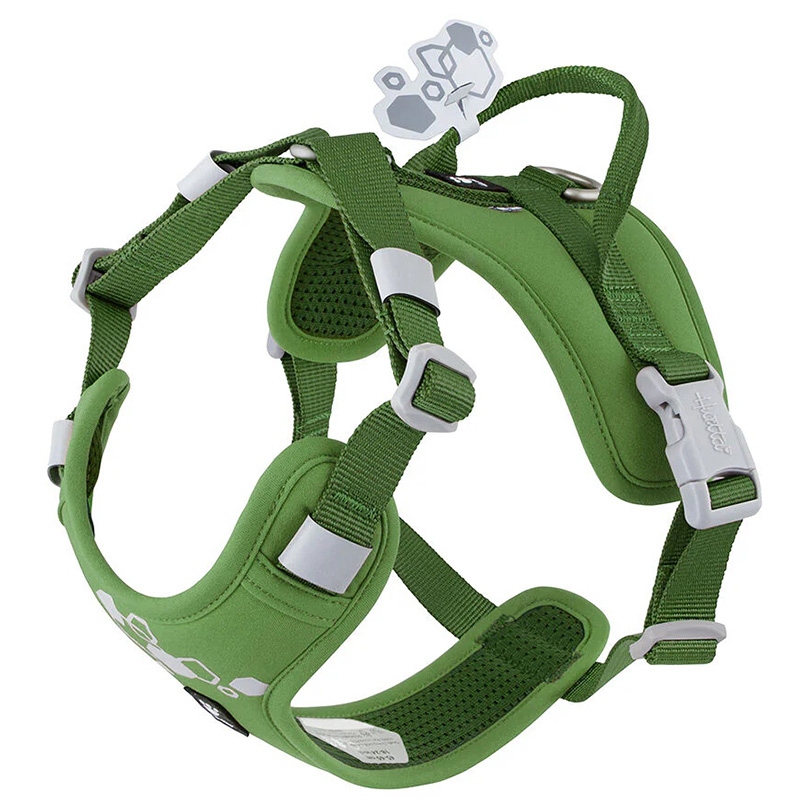 Hurtta Weekend Warrior Harness II ECO Parsley – Hundegeschirr – Petersilie