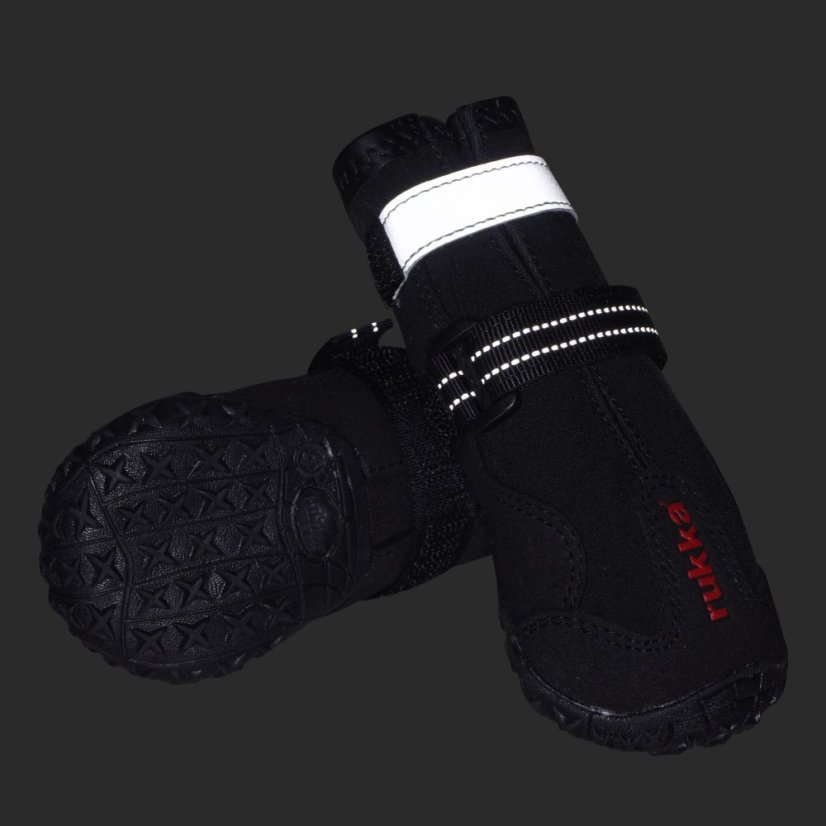 Rukka Pets Proff Boots (2 Stk.) – Hohe Hundeschuhe, Schwarz