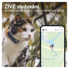 Tractive GPS CAT Mini – Tracker pro kočky – tmavě modrý