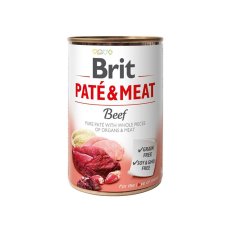 Brit Paté &amp; Meat Beef 400g (hovězí a krůta)