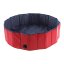 Flamingo Pool Doggy Splash Round - Bazén pro psy - červeno-modrý - ∅ 160 x 30 cm (L)