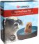 Swimming pool Splash Round Blue &amp; Dark grey - Bazén pro psy - modro-šedý - ∅ 120 x 30 cm (M)