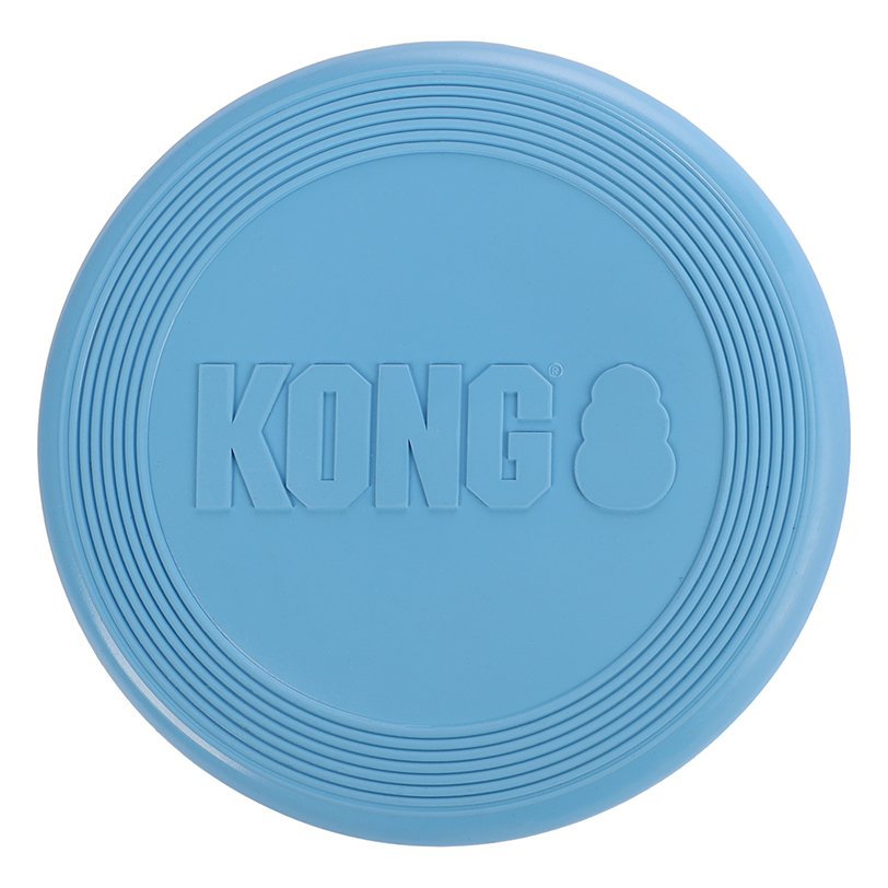 KONG Puppy Flyer - Frisbee pro psy - modrý - 17,7 cm (do 9 kg)