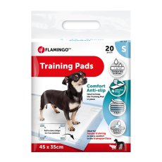 Flamingo Comfort Anti-Rutsch-Saugunterlagen für Hunde, 45 x 35 cm (S) (20 Stück)
