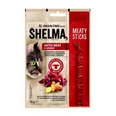 Shelma hovězí 15g snack CAT