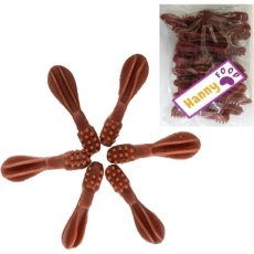 Dentální kartáčky s uzeným lososem HANNY FOOD