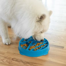 Outward Hound Fun Feeder Blue - Anti-Schling-Napf, blau, XL (4 Tassen)