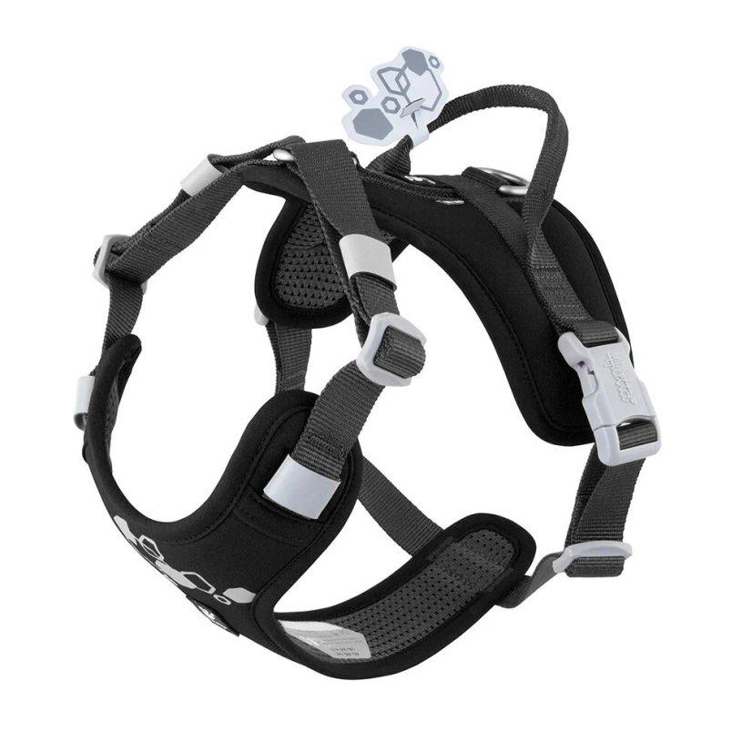 Hurtta Weekend Warrior Harness II ECO Raven – Hundegeschirr – schwarz