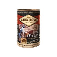 Carnilove Wildfleisch Lamm & Wildschwein 400g (Lamm und Wild), 6 Stk