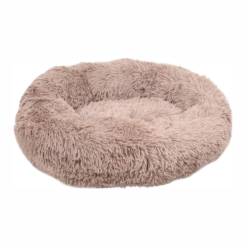 Flamingo Krems - chlupatý pelech pro psy a kočky - světle hnědá - 50 cm