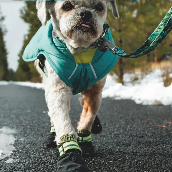 Ruffwear Summit Trex (2 Stück) – schwarze ganzjährige Hundeschuhe