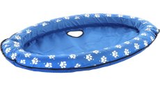 Flamingo Luftbett Fresco - Schwimmendes Boot für Hunde - 100 x 65 cm