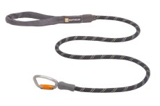 Ruffwear Knot-a-Leash - lanové vodítko pro psy - 150 x 1,1 cm, Obsidian Black (L)
