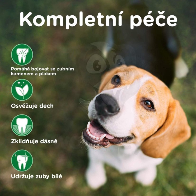 Vet's Best Dental Care Kit - Zahnreinigungsset für Hunde, 100 g