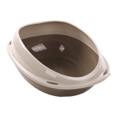 Toilette für Katzen Flamingo Jota, beige, 39,5 x 56,5 x 19,5 cm (L)