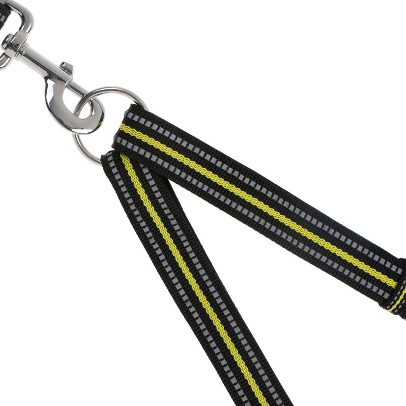 Rozdvojka na vodítko pro psy - DOOG Dual Walker - BOLT, 2x 38-60 cm