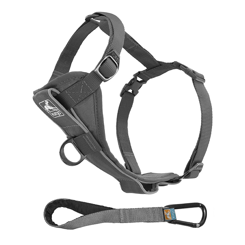 Kurgo Enhanced Strength Tru-Fit Dog Car Harness - bezpečnostní postroj pro psa - šedý