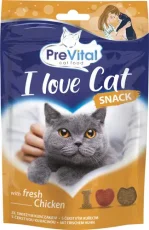 PreVital Snack I Love Cat with fresh chicken 60 g