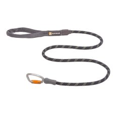 Ruffwear Knot-a-Leash - lanové vodítko pro psy - 150 x 1,1 cm, Obsidian Black (L)