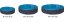 Swimming pool Splash Round Blue &amp; Dark grey - Bazén pro psy - modro-šedý - ∅ 120 x 30 cm (M)