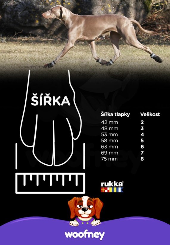 Rukka Pets Proff Boots (2 Stk.) – Hohe Hundeschuhe, Schwarz