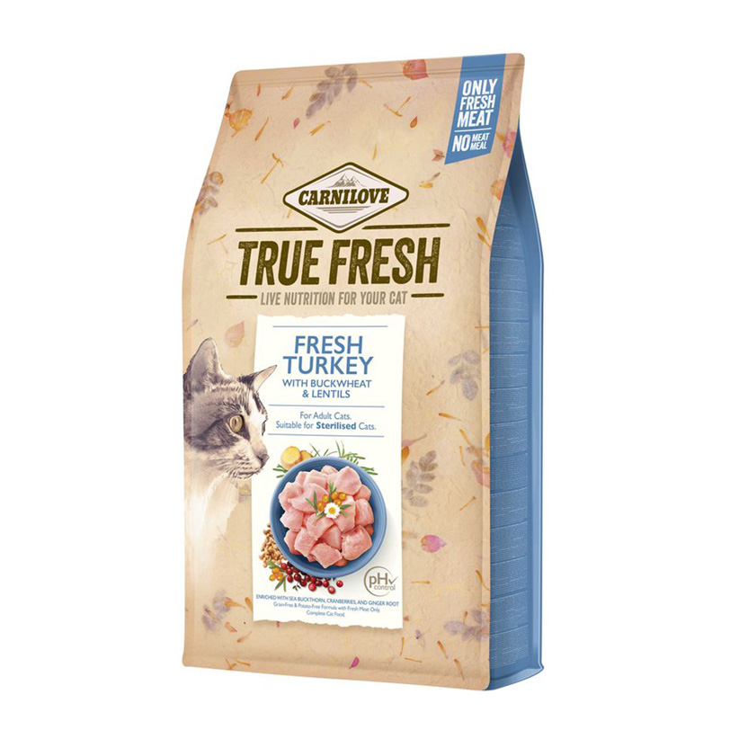 Carnilove Cat True Fresh Turkey 4,8 kg (Truthahn)