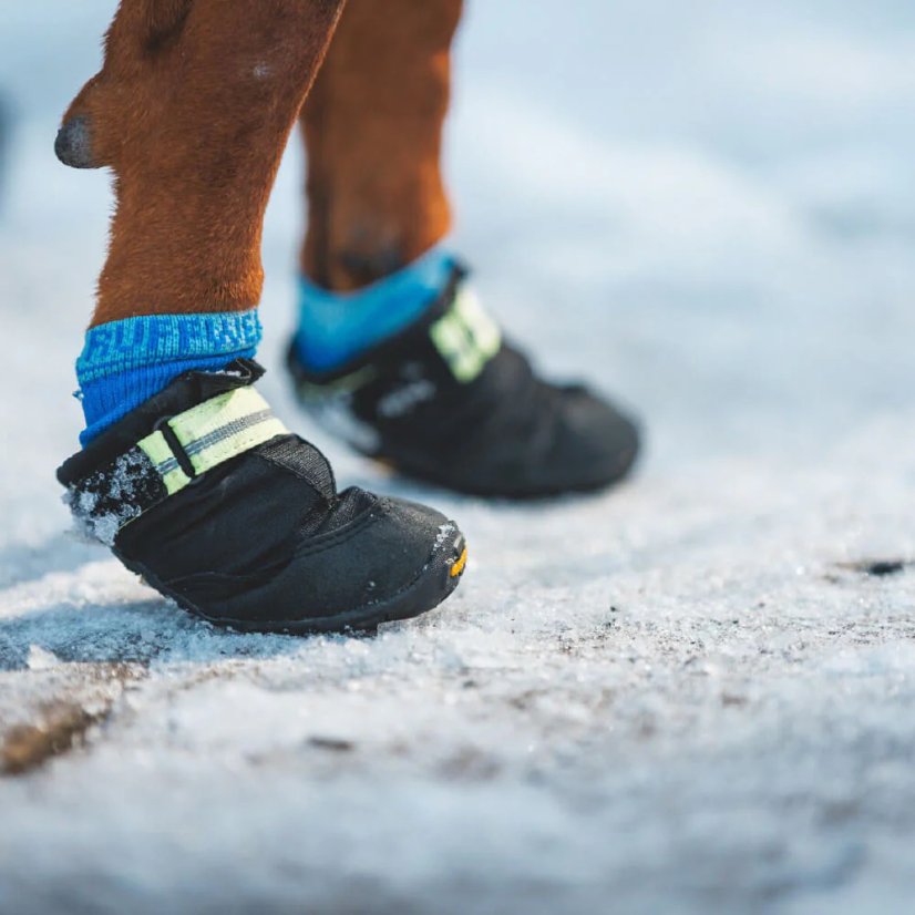 Ruffwear Summit Trex (2 Stück) – schwarze ganzjährige Hundeschuhe