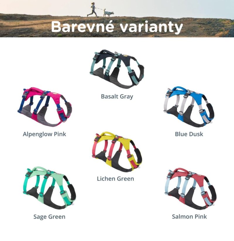 Ruffwear Flagline Harness - postroj pro psy - Basalt Gray