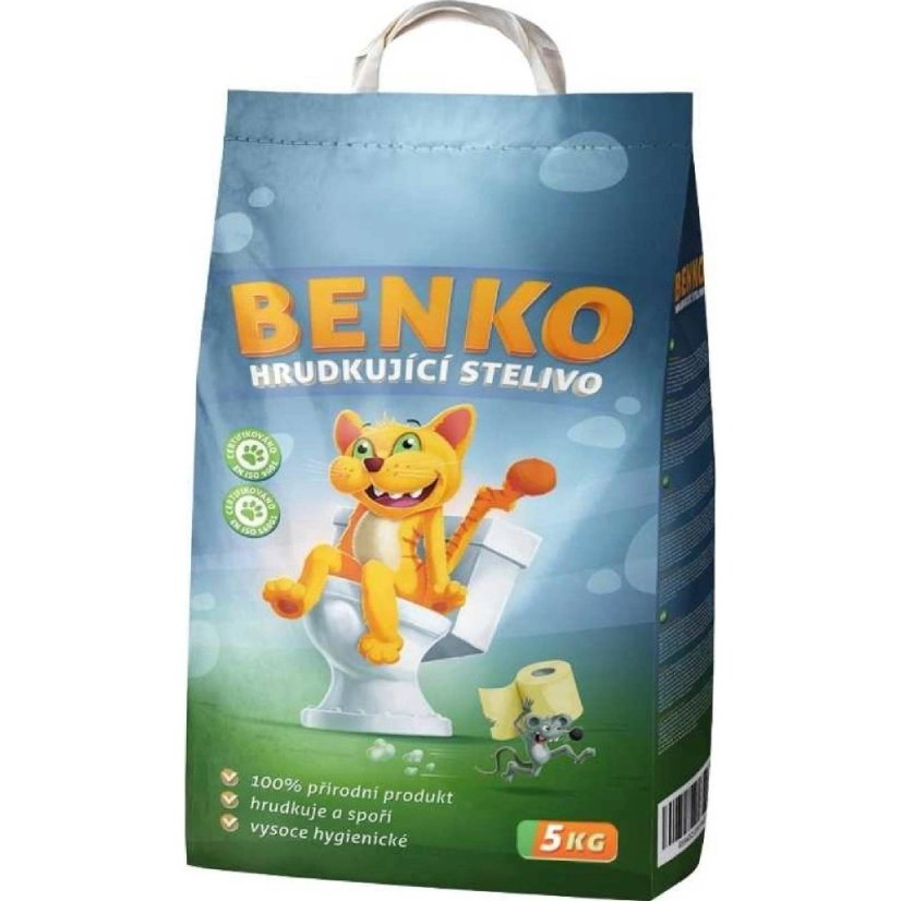 Benko savé hrudkující stelivo 5kg