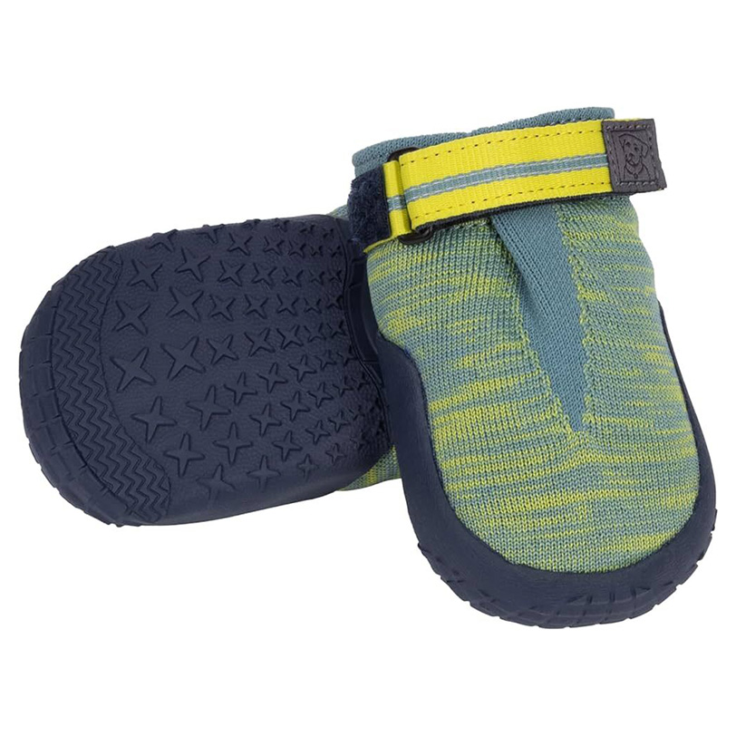 Hi & Light Trail Shoes (2 Stück) – grüne ultraleichte Hundeschuhe