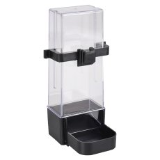 Vogelfutterspender für Käfig LIBBY, 7,7 x 7,7 x 15 cm (200 ml)