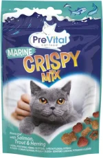 PreVital Crispy Mix Pamlsky s lososem, pstruhem a sleďem 60 g
