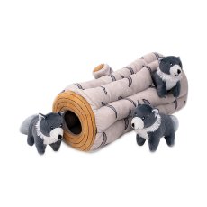 Zippy Paws - Zippy Burrow - Arktische Wölfe - Schnüffelspielzeug für Hunde - 36 x 15 x 15 cm